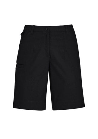 Biz Care Womens Comfort Waist Cargo Short CL957LS - WEARhouse