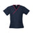 Biz care Womens Contrast Crossover Scrub Top H10722 - WEARhouse