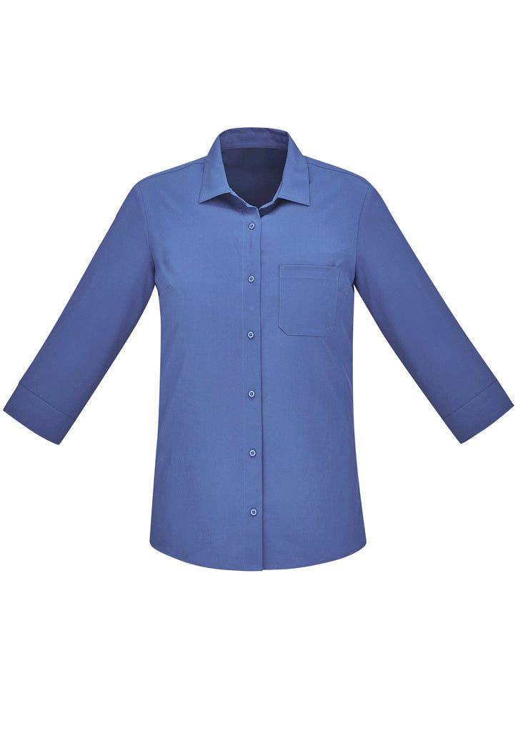 BIZ CARE WOMENS FLORENCE 3/4 SLEEVE SHIRT CS951LT - WEARhouse