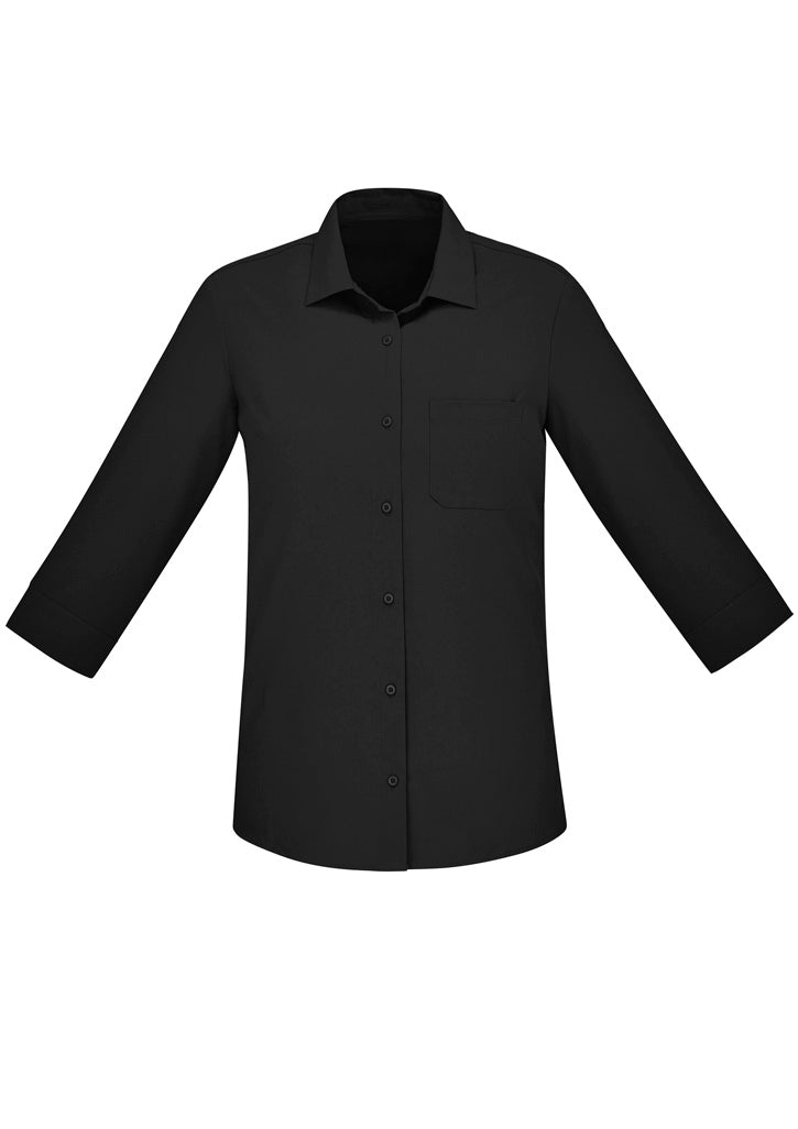 BIZ CARE WOMENS FLORENCE 3/4 SLEEVE SHIRT CS951LT - WEARhouse