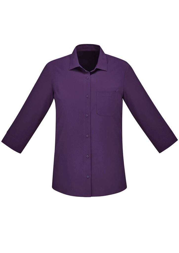 BIZ CARE WOMENS FLORENCE 3/4 SLEEVE SHIRT CS951LT - WEARhouse
