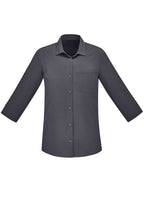 BIZ CARE WOMENS FLORENCE 3/4 SLEEVE SHIRT CS951LT - WEARhouse