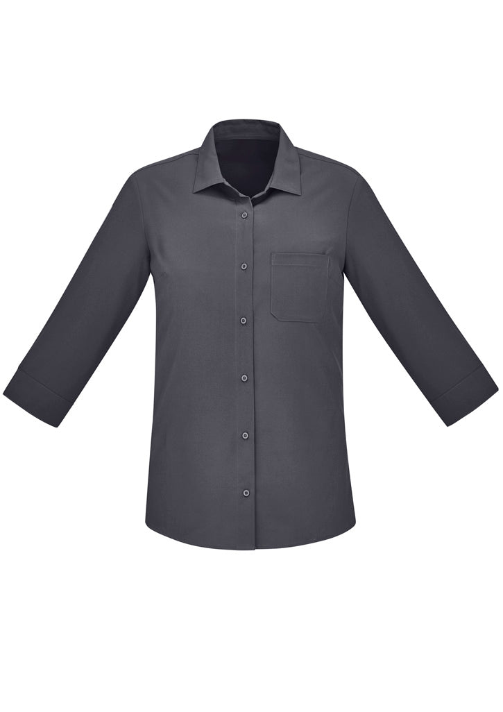BIZ CARE WOMENS FLORENCE 3/4 SLEEVE SHIRT CS951LT - WEARhouse