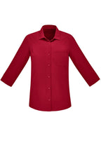 BIZ CARE WOMENS FLORENCE 3/4 SLEEVE SHIRT CS951LT - WEARhouse