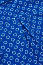 BIZ CARE WOMENS FLORENCE DAISY PRINT SHORT SLEEVE SHIRT CS948LS - WEARhouse