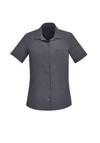 BIZ CARE WOMENS FLORENCE SHORT SLEEVE SHIRT CS947LS - WEARhouse
