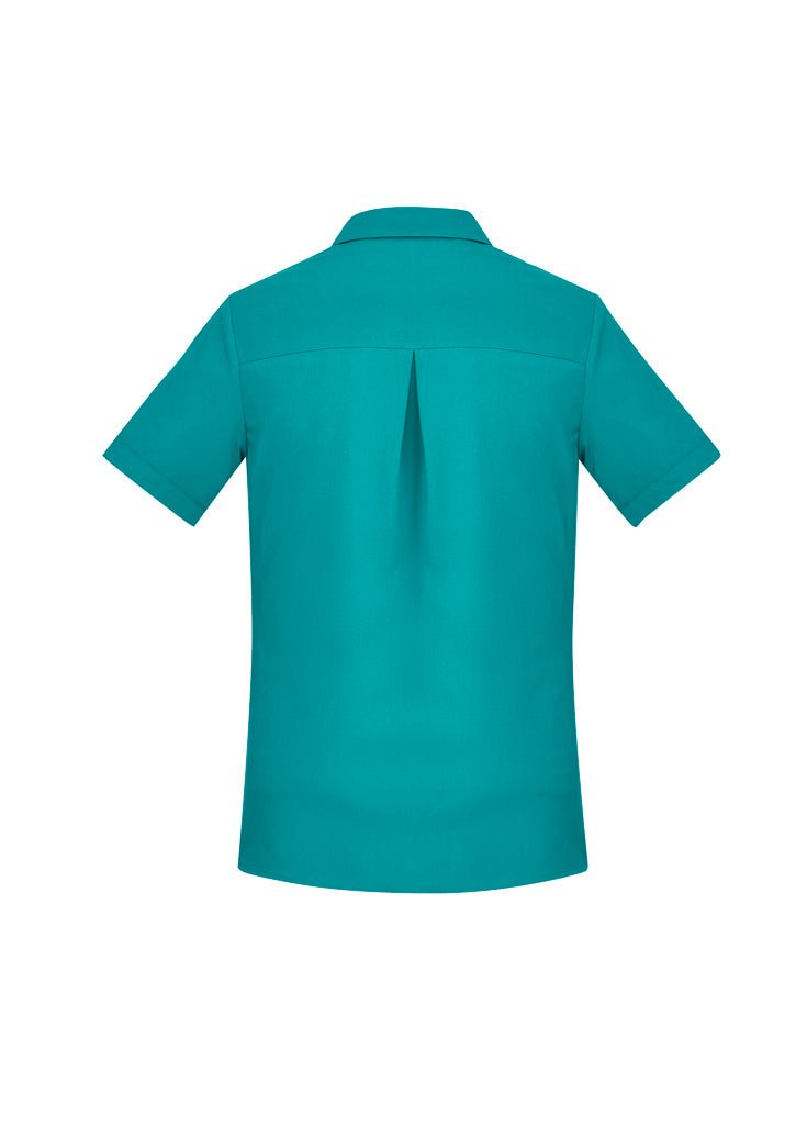 BIZ CARE WOMENS FLORENCE SHORT SLEEVE SHIRT CS947LS - WEARhouse