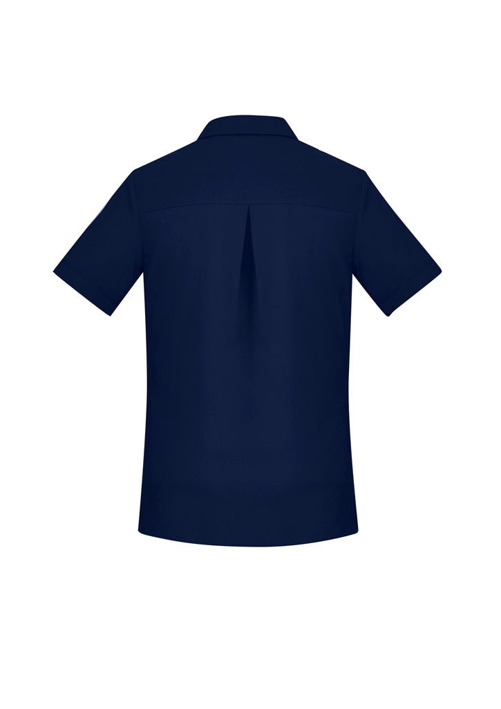BIZ CARE WOMENS FLORENCE SHORT SLEEVE SHIRT CS947LS - WEARhouse