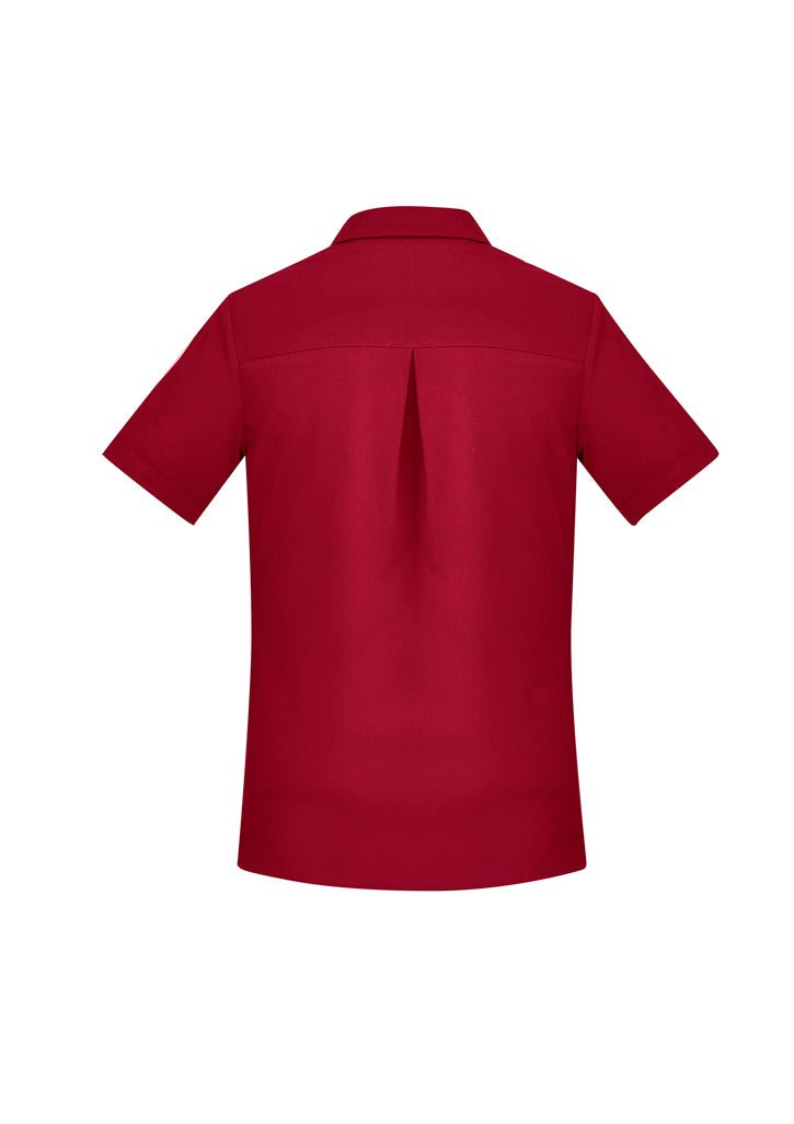 BIZ CARE WOMENS FLORENCE SHORT SLEEVE SHIRT CS947LS - WEARhouse