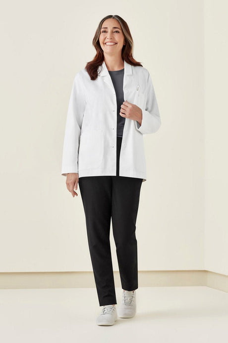 Biz Care Womens Hope Cropped Lab Coat CC144LC - WEARhouse