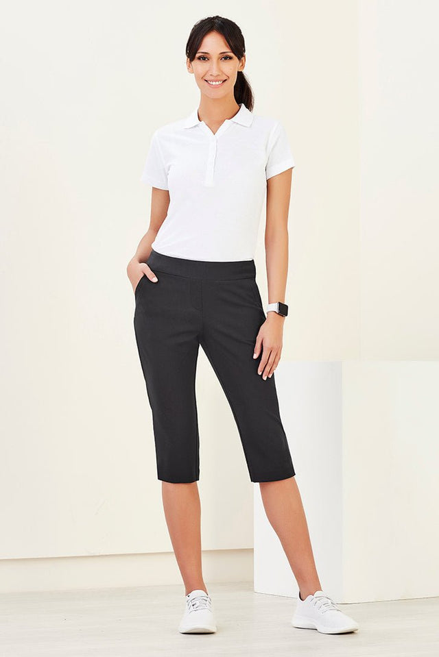 BIZ CARE WOMENS JANE 3/4 LENGTH STRETCH PANT CL040LL - WEARhouse
