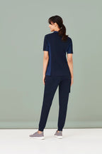 Biz Care Women's Riley V-Neck Scrub Top CST043LS - WEARhouse