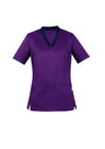 Biz Care Women's Riley V-Neck Scrub Top CST043LS - WEARhouse
