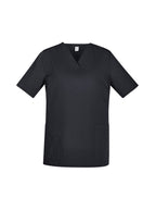 Biz Care WOMENS TOKYO V-NECK SCRUB TOP CST141LS - WEARhouse