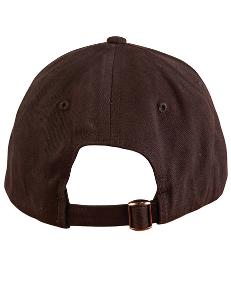 CH35 Heavy Brushed Cotton Cap With Buckle - WEARhouse