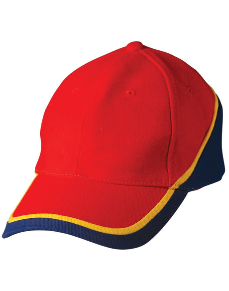 CH38 TRI CONTRAST COLOURS CAP - WEARhouse