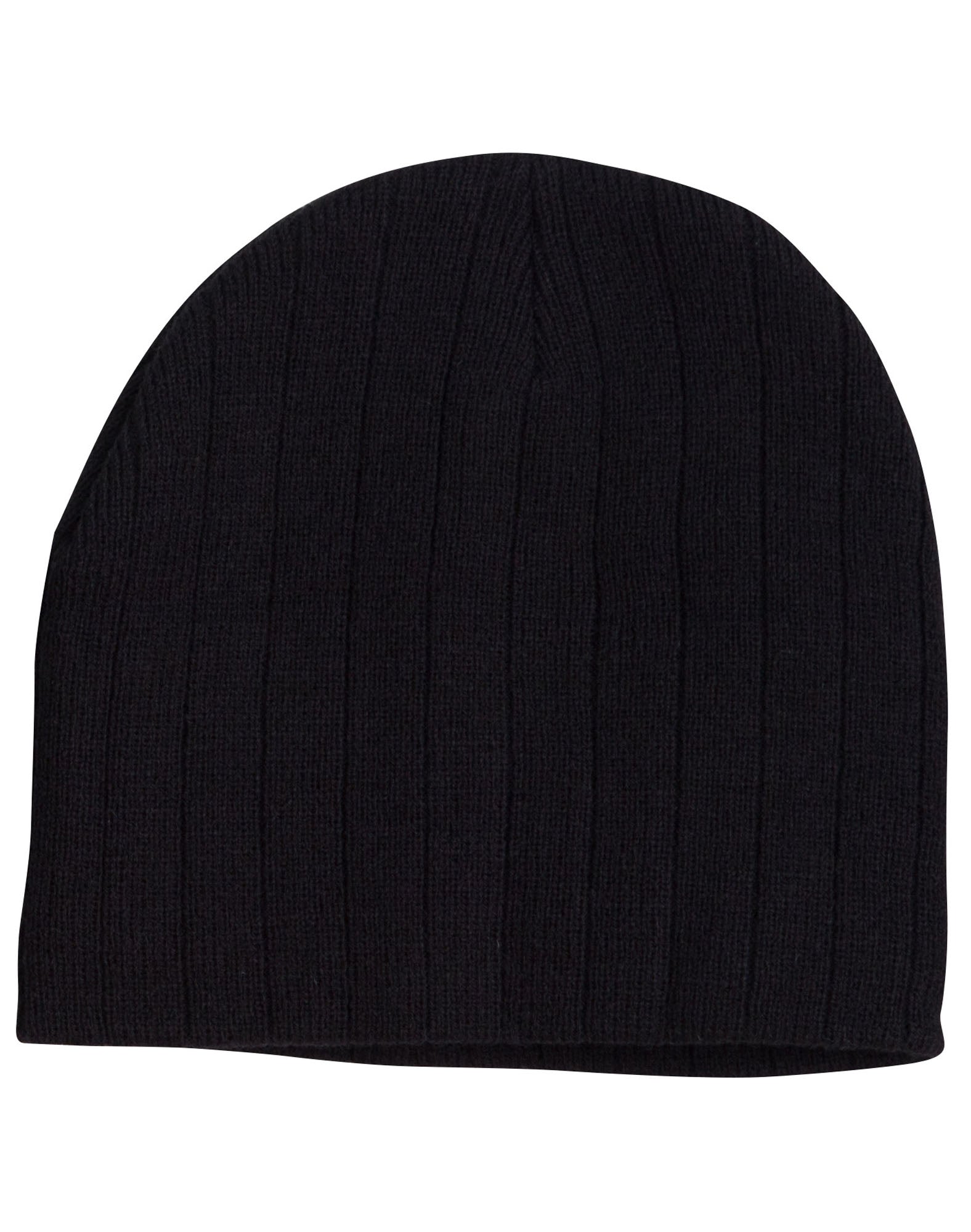 CH64 Cable Knit Beanie With Fleece Head Band - WEARhouse