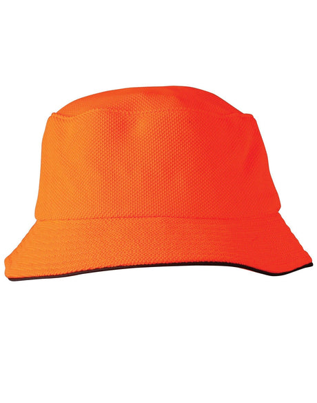 CH71 Pique Mesh With Sandwich Bucket Hat - WEARhouse