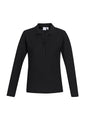 Crew Ladies L/S Polo - P400LL - WEARhouse