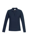 Crew Ladies L/S Polo - P400LL - WEARhouse