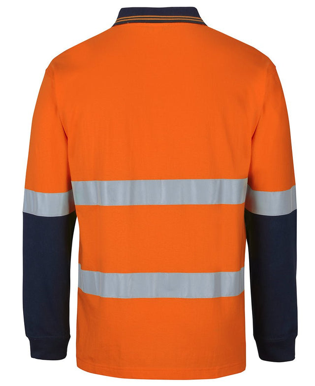 HI VIS (D+N) L/S COTTON POLO 6DCPL - WEARhouse