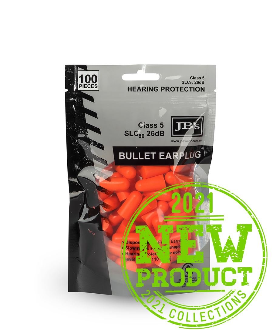 JBS BULLET SHAPED EARPLUG (100 PIECES) 8P040 - WEARhouse