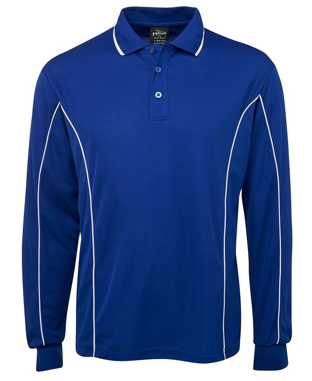 JBS PODIUM L/S PIPING POLO 7PIPL (SIZES XXS-2XL) - WEARhouse