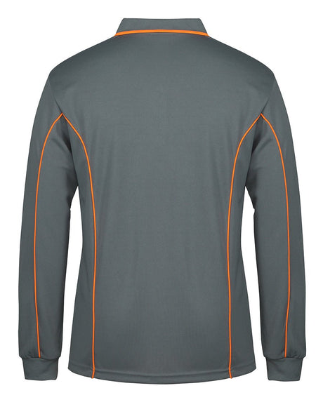 JBS PODIUM L/S PIPING POLO 7PIPL (SIZES XXS-2XL) - WEARhouse