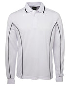 JBS PODIUM L/S PIPING POLO 7PIPL (SIZES XXS-2XL) - WEARhouse