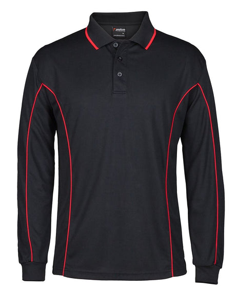 JBS PODIUM L/S PIPING POLO 7PIPL (SIZES XXS-2XL) - WEARhouse