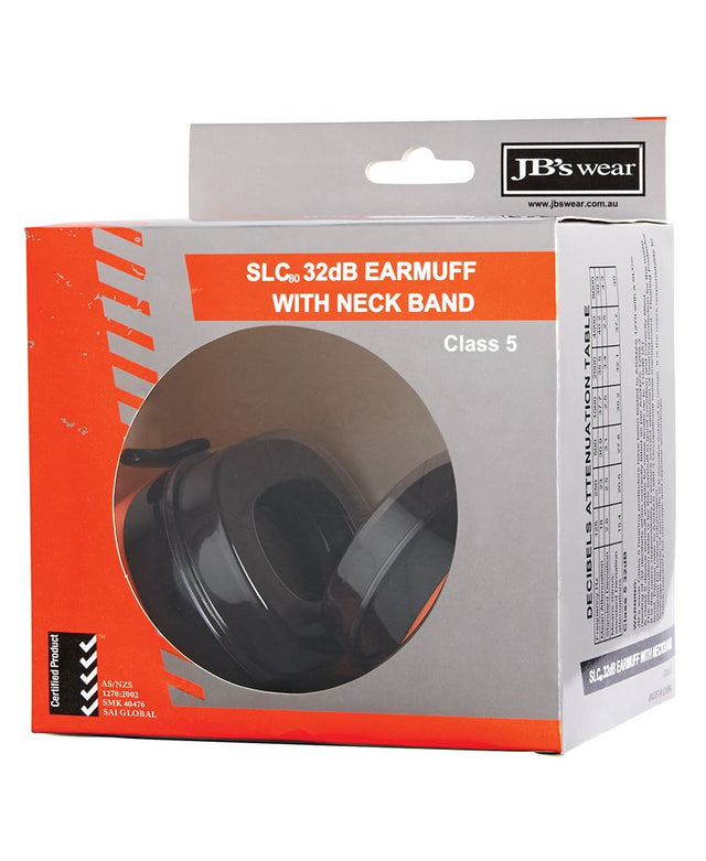JB's Wear 32DB EAR MUFFS WITH NECK BAND 8M050 - WEARhouse