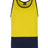 JB'S WEAR 6HTCS HI VIS COTTON SINGLET - WEARhouse