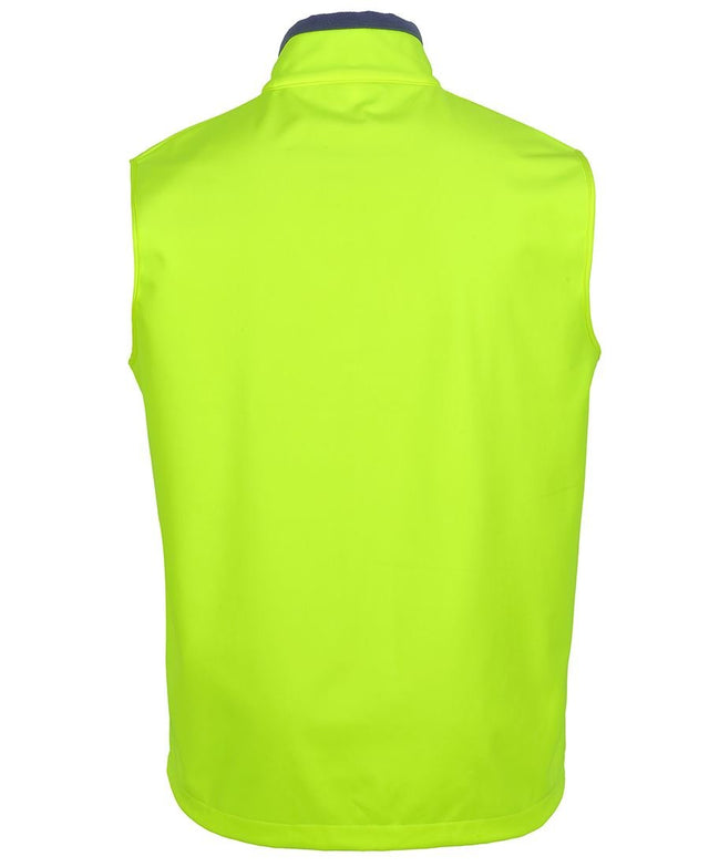 JB'S WEAR 6HWV HI VIS WATER RESIST SOFTSHELL VEST - WEARhouse