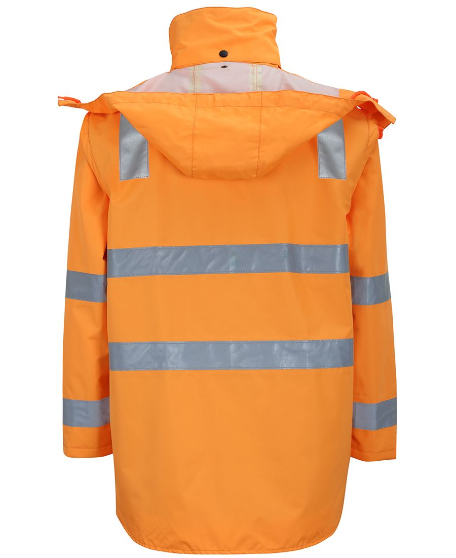 JB's Wear AUST. RAIL ZIP OFF SLEEVE LONGLINE JACKET 6DARL - WEARhouse