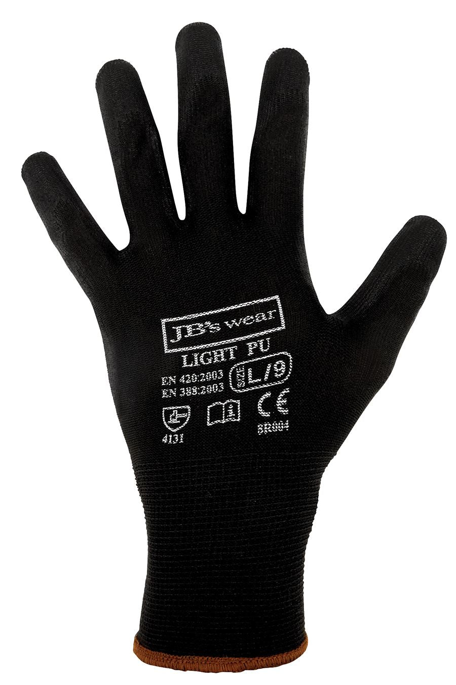 JB's Wear BLACK LIGHT PU BREATHABLE GLOVE (12 PACK) 8R004 - WEARhouse