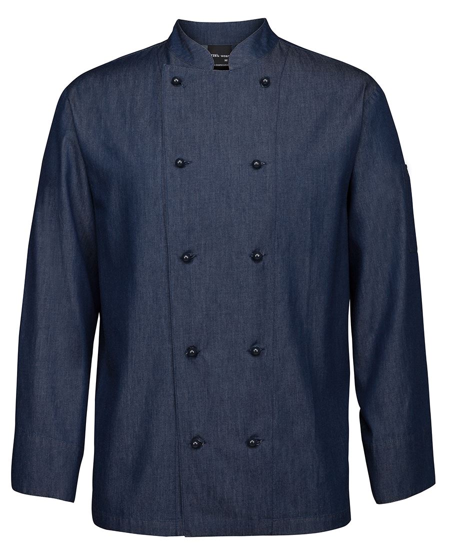 JB's Wear DENIM L/S CHEF’S JACKET 5CDL - WEARhouse