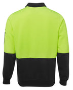 JB's Wear Hi Vis 1/2 Zip Fleecy Sweat 6HVFH - WEARhouse