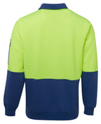 JB's Wear Hi Vis 1/2 Zip Fleecy Sweat 6HVFH - WEARhouse