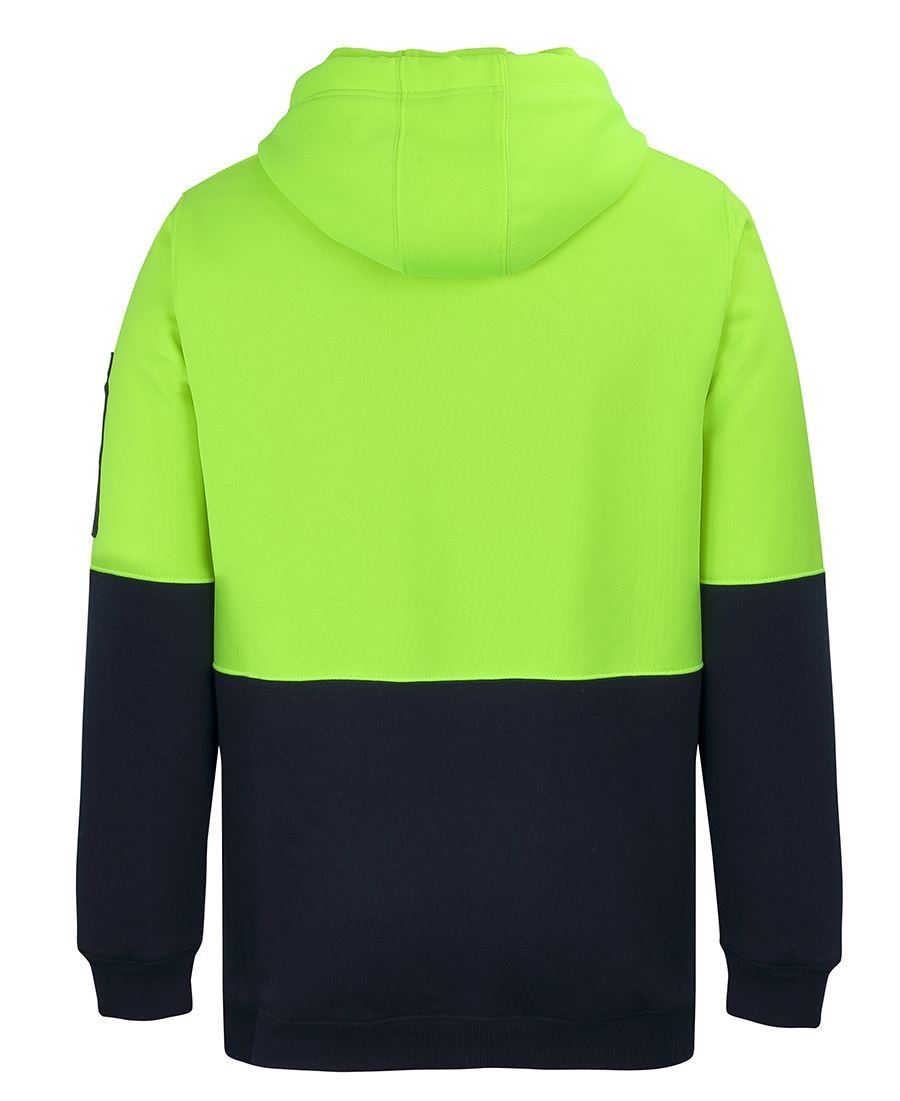 JB's Wear HI VIS 1/2 ZIP HOODIE 6HVHZ - WEARhouse