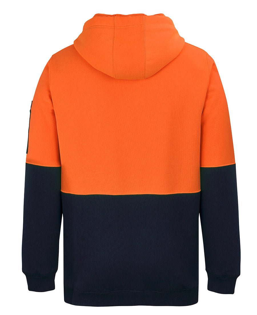 JB's Wear HI VIS 1/2 ZIP HOODIE 6HVHZ - WEARhouse
