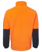 JB's Wear Hi Vis 1/2 Zip Polar Fleece 6HVPF - WEARhouse
