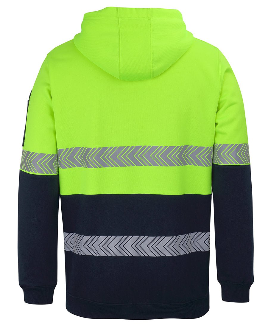 JB's Wear HI VIS 1/2 ZIP SEGMENTED TAPE HOODIE 6HZSH - WEARhouse