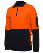 JB's Wear Hi Vis 330G 1/2 Zip Fleece 6HVPZ - WEARhouse