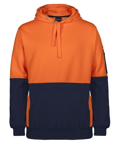 JB's Wear Hi Vis 330G Pull Over Hoodie 6HVPJ - WEARhouse