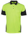 JB's Wear Hi Vis Contrast Piping Polo 6HCP4 - WEARhouse