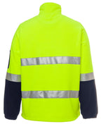 JB's Wear Hi Vis (D+N) 1/2 Zip Polar Fleece 6DNPF - WEARhouse