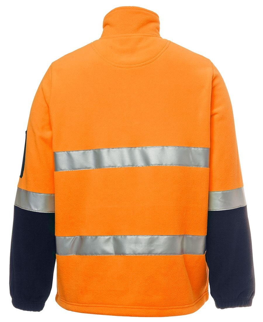 JB's Wear Hi Vis (D+N) 1/2 Zip Polar Fleece 6DNPF - WEARhouse