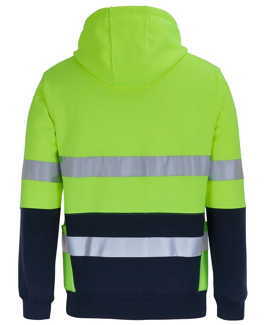JB's Wear Hi Vis D+N 330G Pullover Hoodie 6DPJ - WEARhouse