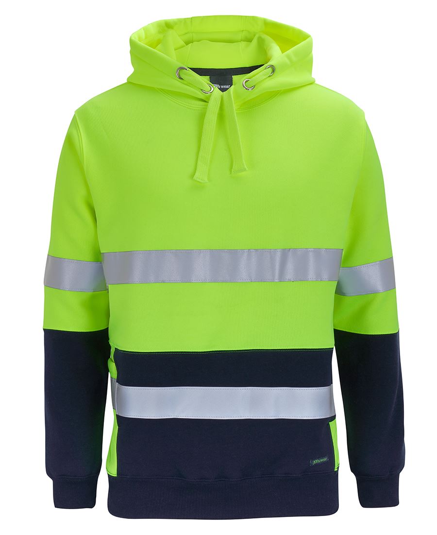 JB's Wear Hi Vis D+N 330G Pullover Hoodie 6DPJ - WEARhouse