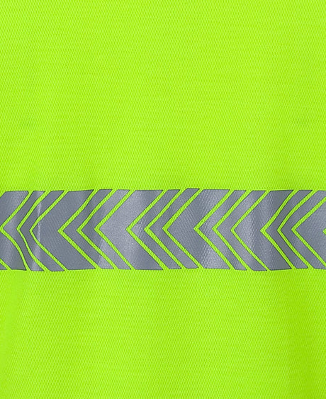 JB's Wear HI VIS (D+N) COTTON BACK S/S SEGMENTED TAPE POLO 6HMSS - WEARhouse